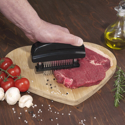 TenderMaster - Fleischwolf aus rostfreiem Stahl - Heavy-Duty, Easy Grip, Küchenwerkzeuge