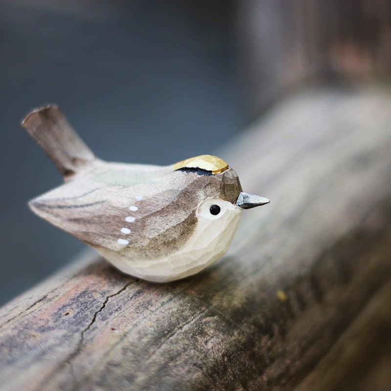 Fuglemagi - handgefertigte Vögel aus Holz