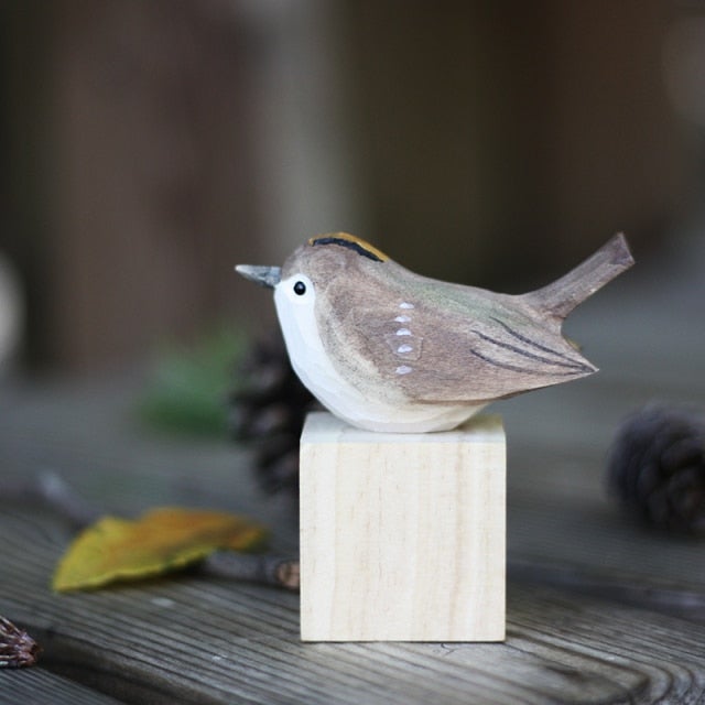 Fuglemagi - handgefertigte Vögel aus Holz
