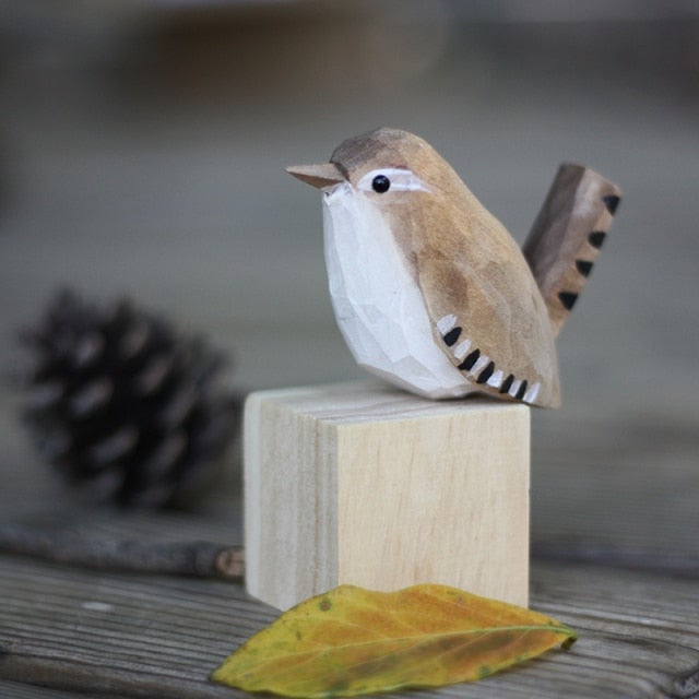 Fuglemagi - handgefertigte Vögel aus Holz