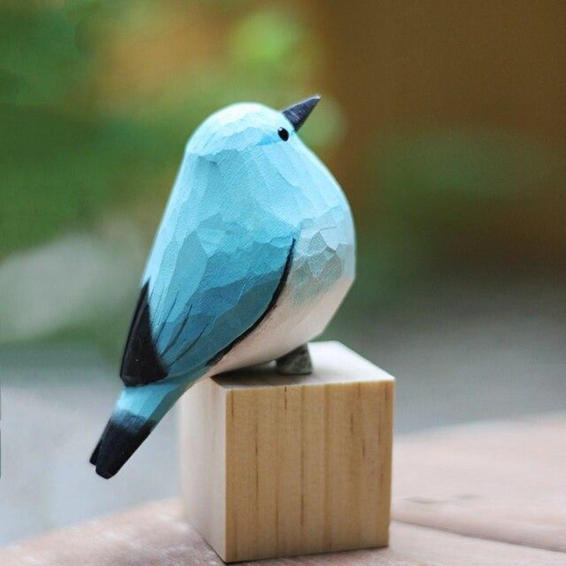 Fuglemagi - handgefertigte Vögel aus Holz