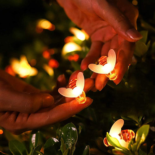 BeeGlow - LED Solarlichterkette für Bienen