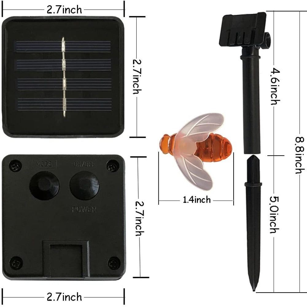 BeeGlow - LED Solarlichterkette für Bienen