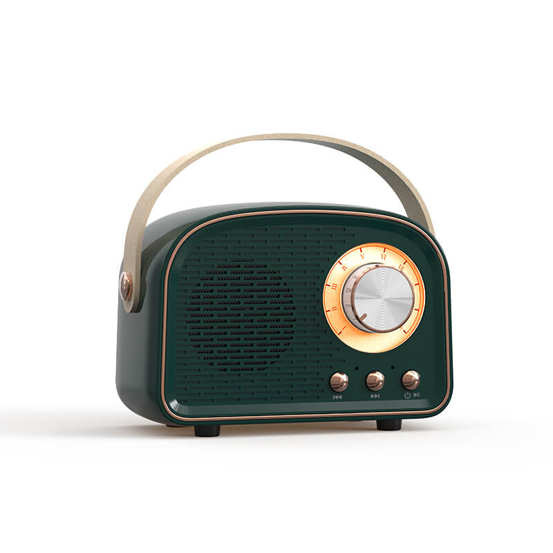 SoundSphere - Retro runde Radio Bluetooth-Lautsprecher