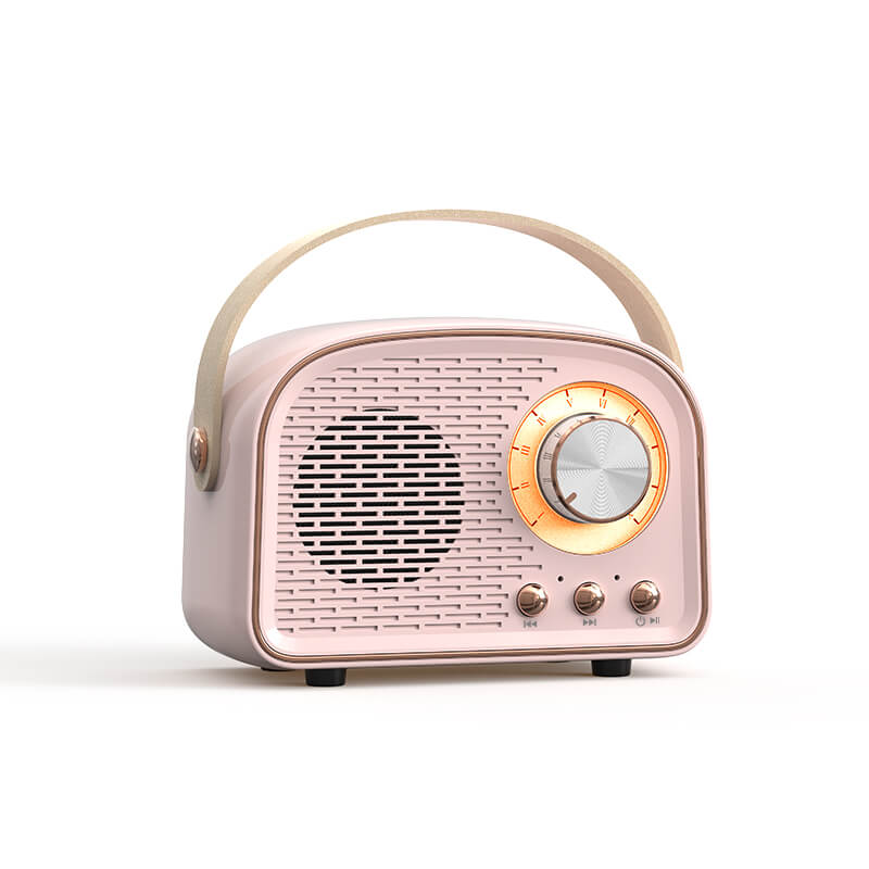 SoundSphere - Retro runde Radio Bluetooth-Lautsprecher