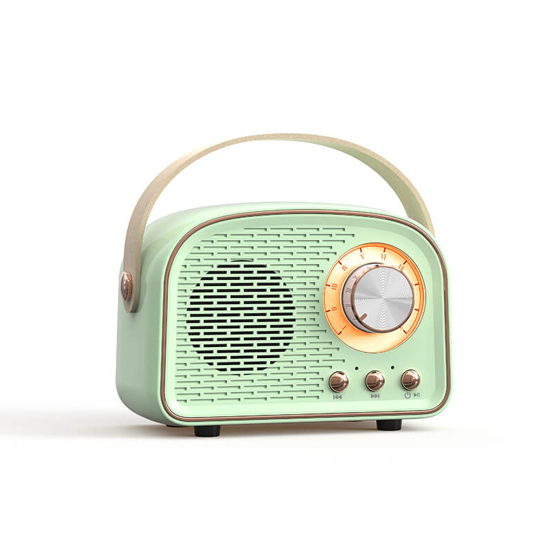 SoundSphere - Retro runde Radio Bluetooth-Lautsprecher