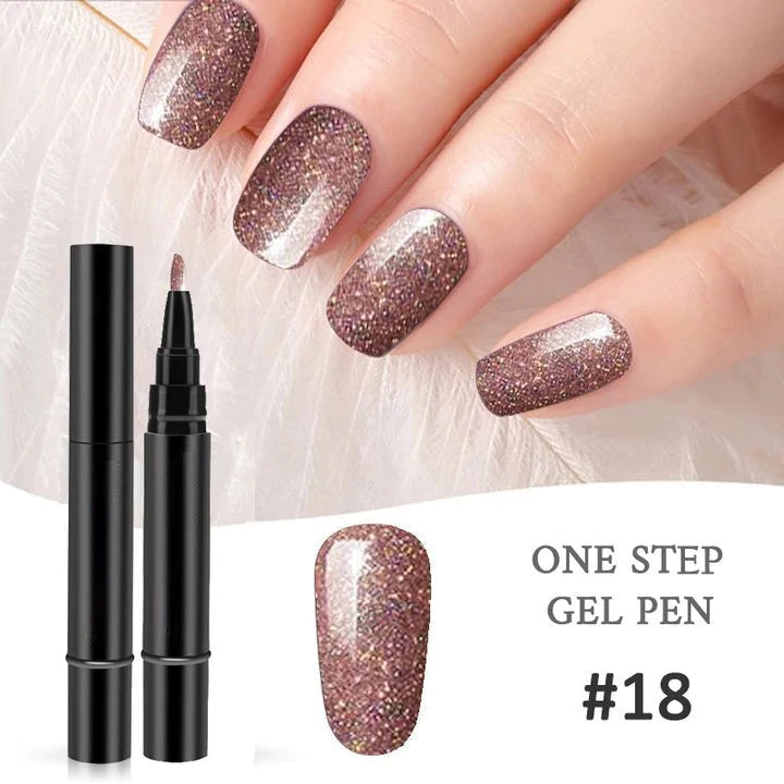 VelvetAura Gel Pen — Salon-perfekte negle hurtigt