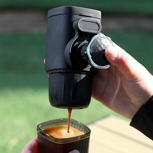Handheld Espressomaschine | 15 bar Druck | Espresso in 30 Sekunden | Kompakt und kabellos