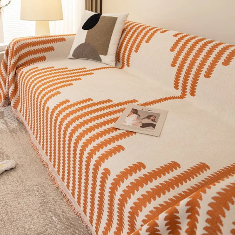 LuxeNest Sofa Tæppe — Ren Komfort, Ubøjet Stil