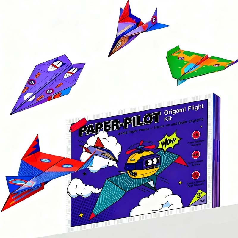 AeroVector Papirflysæt — Inspirer Kreativitet, Forøg Fokus