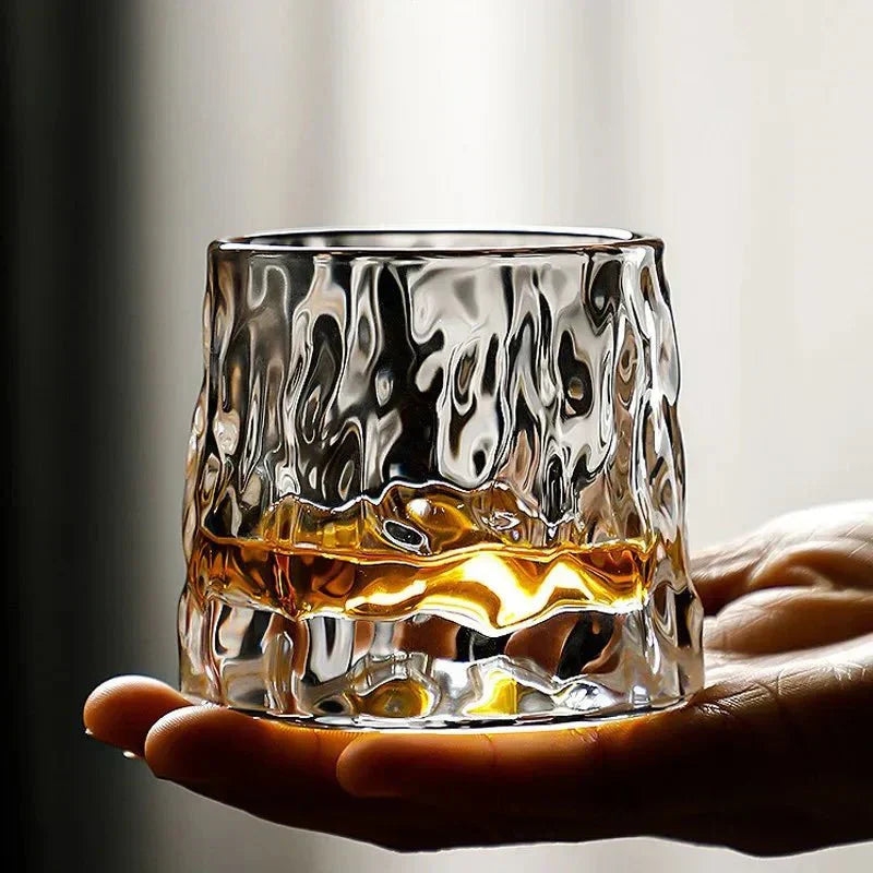 LuxSip - Ripple strukturiertes Whiskyglas