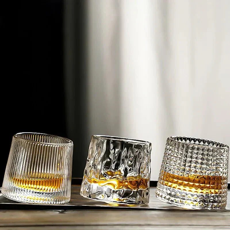 LuxSip - Ripple strukturiertes Whiskyglas