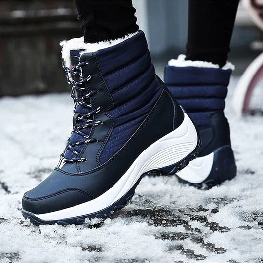 WinterShield - Wasserdichte Winterstiefel mit isolierter Fütterung