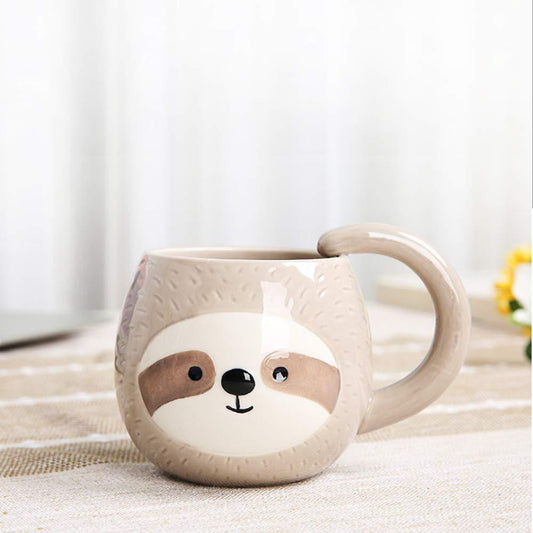 SlothCups - Süße Kaffeetasse mit Faultiermotiv