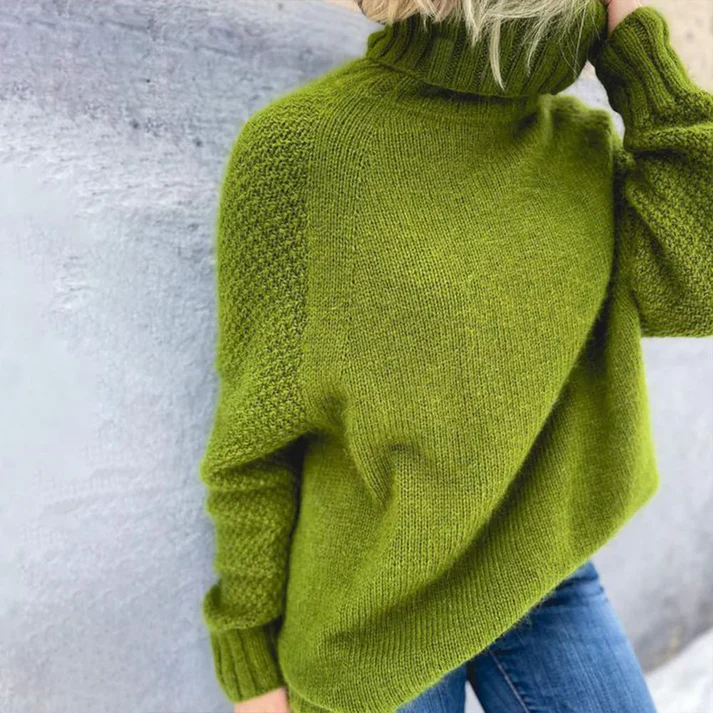 Gisella - Eleganter und gemütlicher Oversize-Rollkragenpullover für Frauen