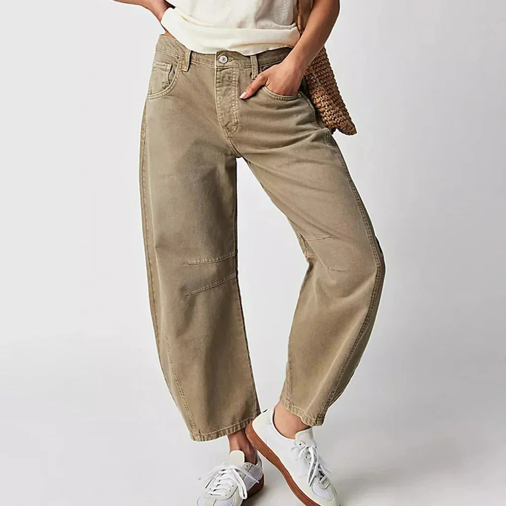 StyleEase - Bequeme Damenhose mit weitem Bein